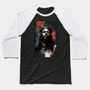 Black Urban African American Jesus Christ Baseball T-Shirt